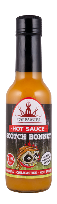 Poppamies Scotch bonnet chilikastike