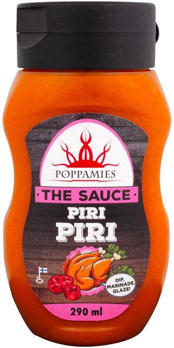 Poppamies Piri Piri maustekastike pullo