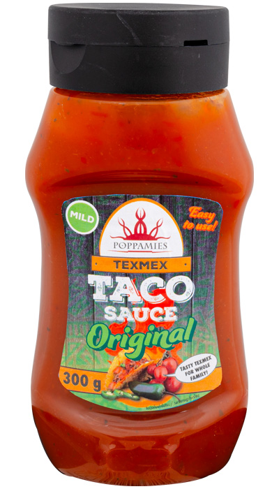 Poppamies Original Taco Sauce pullo