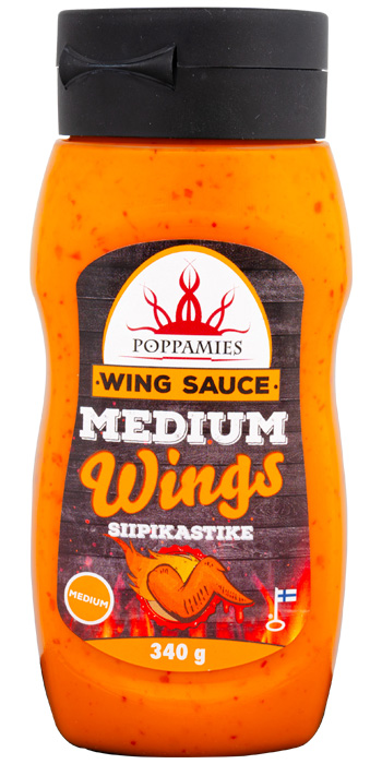 Poppamies Medium wing sauce