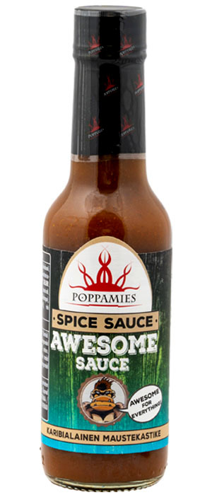Poppamies Awesome Sauce maustekastike pullo