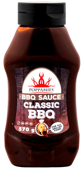 ClassicBBQ BBQ sauce Poppamies Classic BBQ kastike