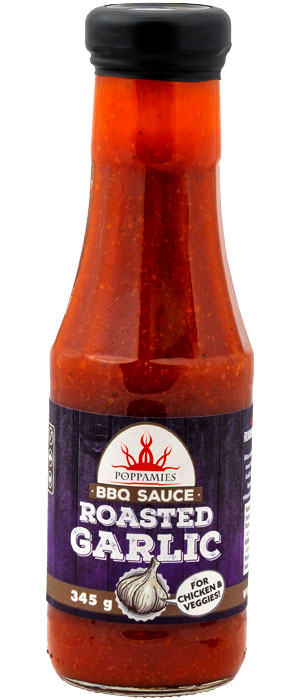RoastedGarlic BBQ sauce Poppamies Roasted Garlic BBQ sauce